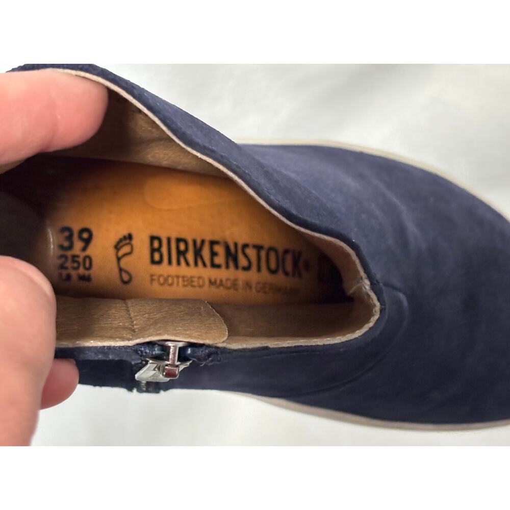 Birkenstock Myra Boots Blue Suede Womens Size 9 - Picture 6 of 6